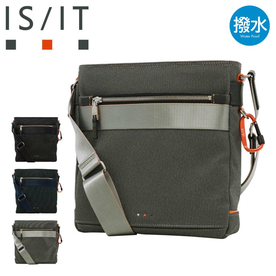 IS/IT（イズイット） ショルダーバッグ 撥水 メンズ 927113 ニードル