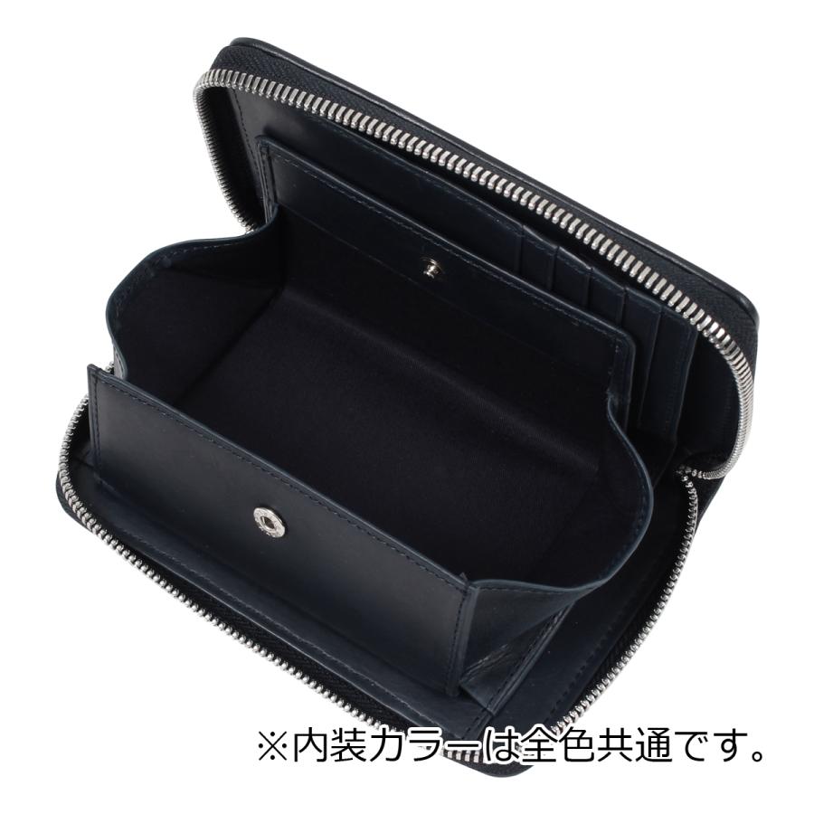 イズイット 財布 ラウンドファスナー 本革 エイ革 ガルーシャ isit-942603 IS/IT ISIT | 二つ折り財布 セミ財布の画像
