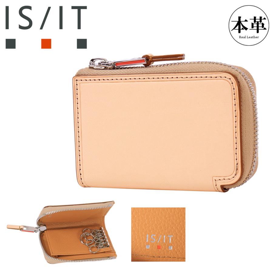 【レビュー投稿で+5％還元】イズイット キーケース 鍵入れ 鍵 ラウンドファスナー コンパクト 5連 メンズ レディース 950612 タンド IS/IT ISIT カジュアル 牛革 本革 レザー ヌメ革 クリスマス_mp クリスマス_wp IS/IT（イズイット） キーケース 鍵入れ 鍵 ラウンドファスナー