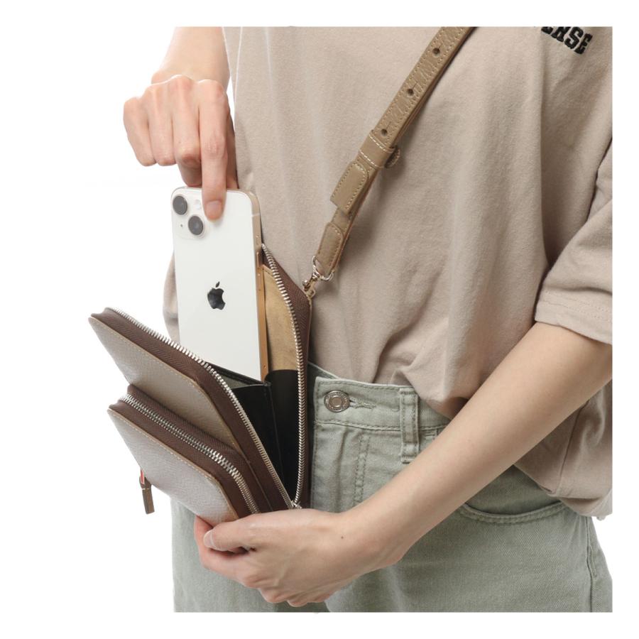 IS/IT（イズイット） スマホショルダー 本革 メンズ レディース 972112