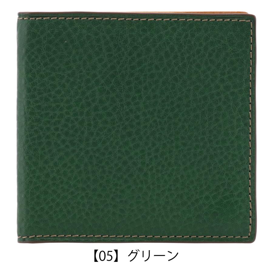 IS/IT（イズイット） 財布 二つ折り 牛革 ミニ財布 札バサミ メンズ