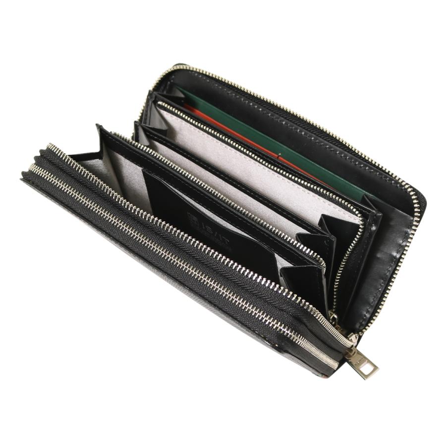 IS/IT（イズイット） 長財布 ラウンドファスナー ダブルファスナー 大