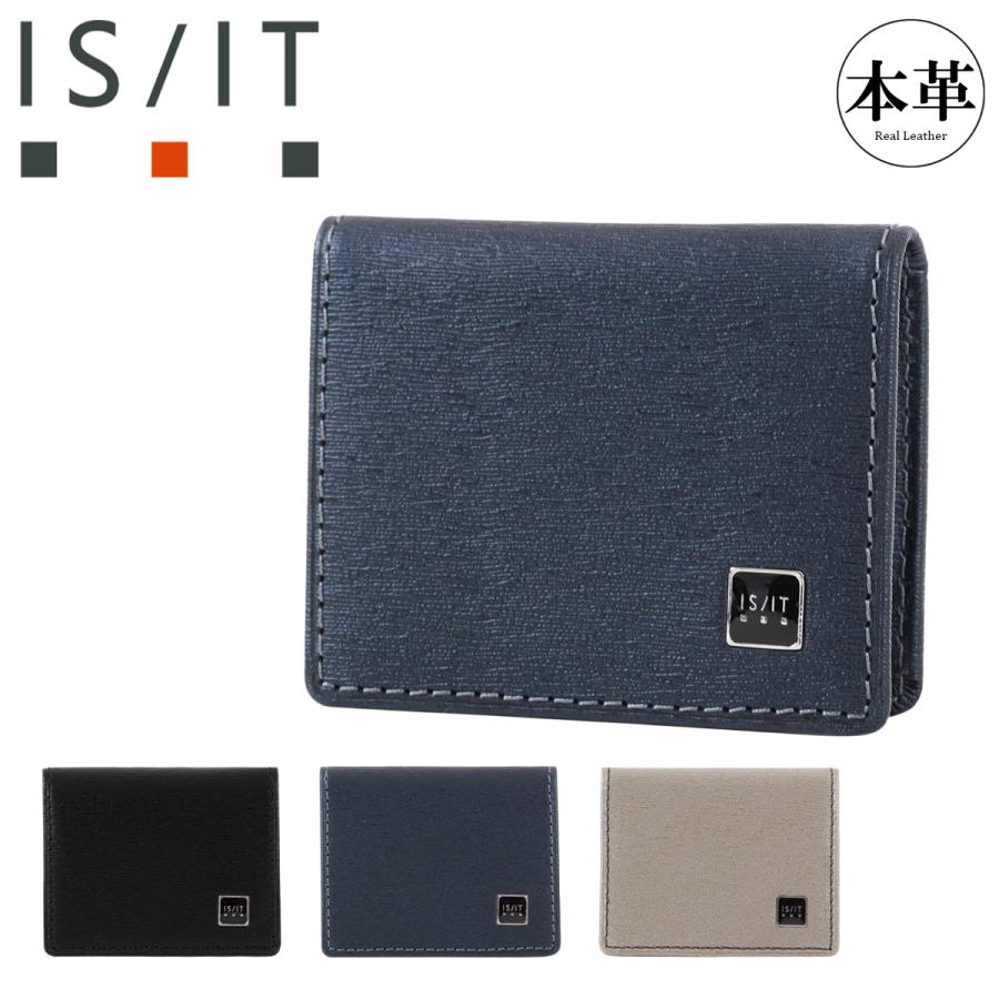 イズイット（ISIT）/【イズイット】小銭入れ　９８９６０２ IS/IT（イズイット） 小銭入れ 本革 メンズ ポリマー 989602 ISIT IS