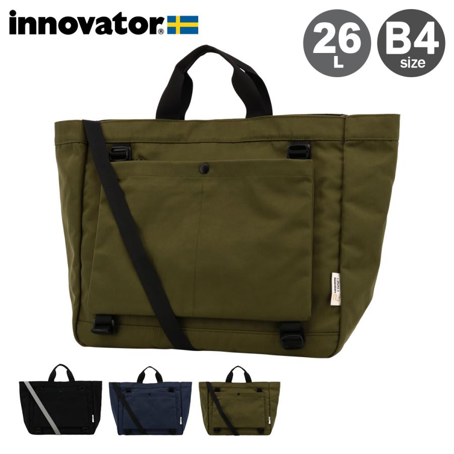 【商品レビューで＋5％】【日本正規品】イノベーター トートバッグ 大きめ innovator 軽量 大容量 2WAY サコッシュ 通勤 B4 INB1003 innovator（イノベーター） トートバッグ B4 メンズ レディース