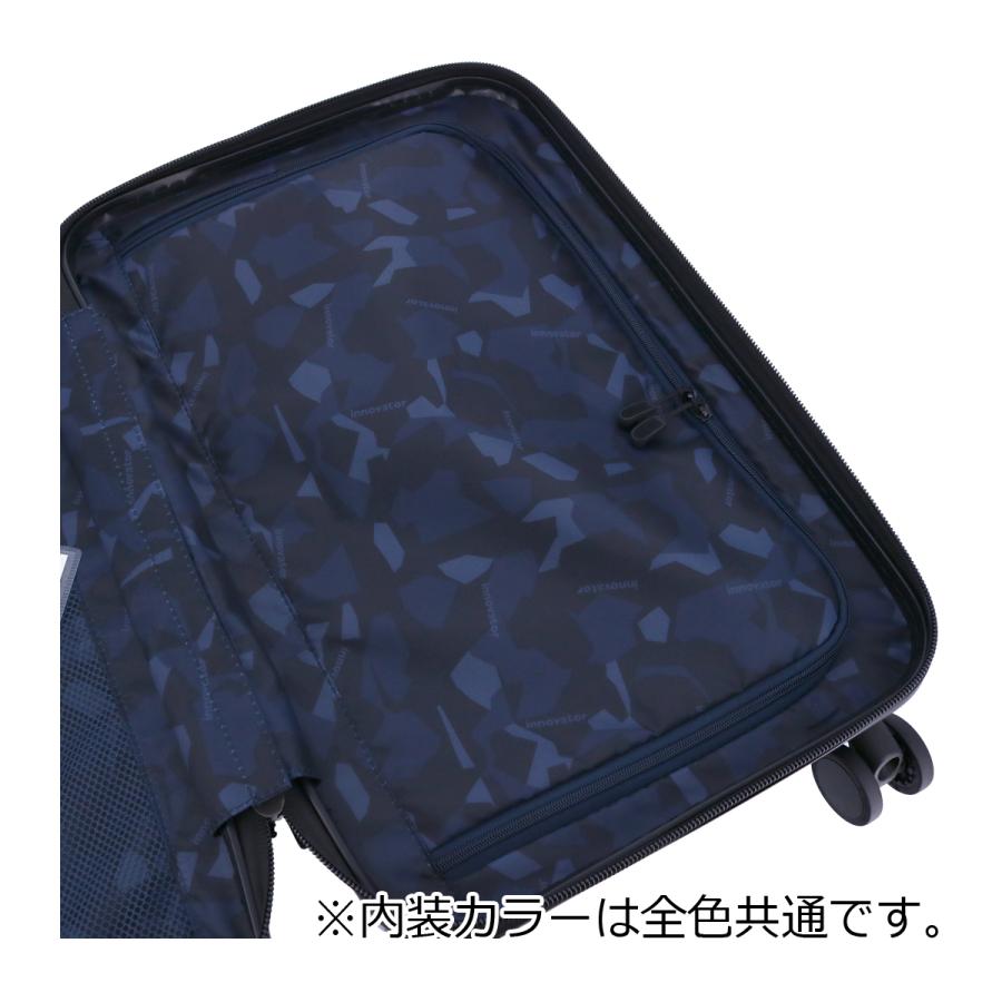 イノベーター スーツケース 2年保証 INV50 機内持ち込み 軽量 38L innovator EXTREME キャリーケース キャリーバッグ TSAロック | innovator | 17