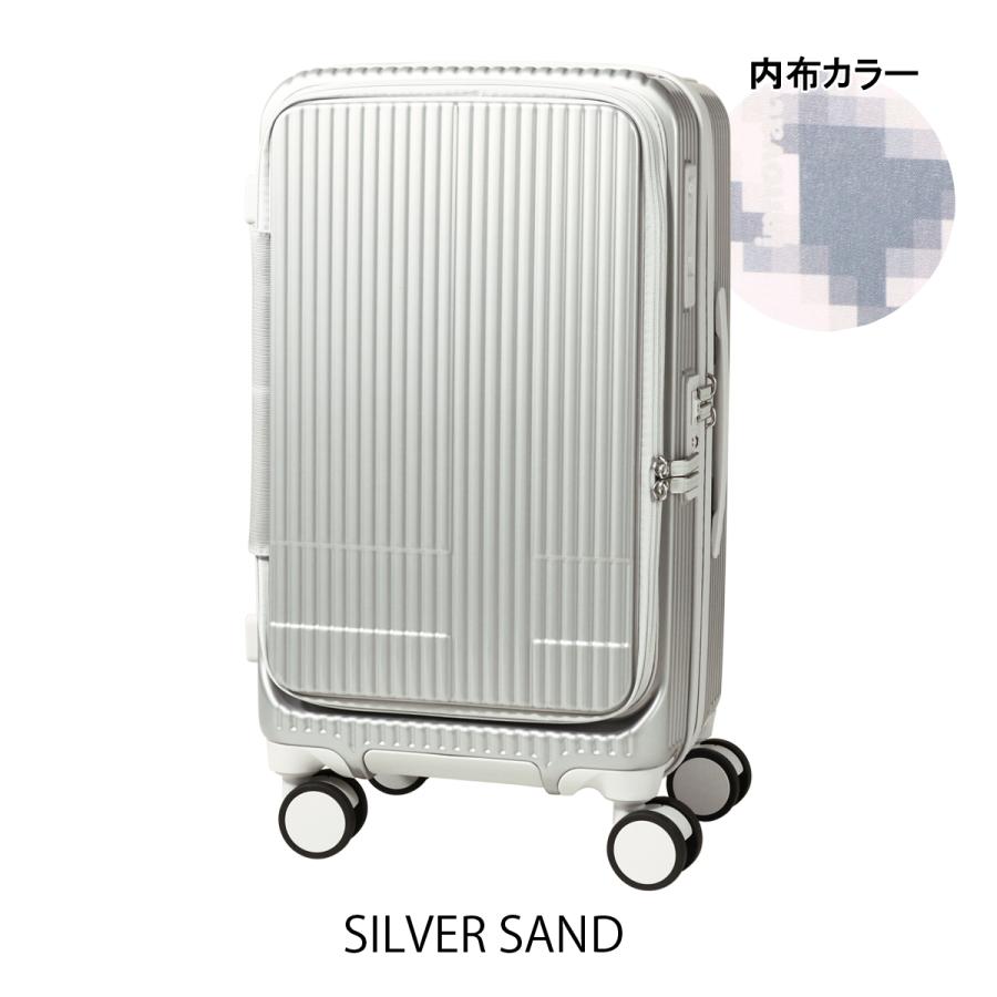 イノベーター スーツケース 45L 60.5cm 3.8kg TSAロック搭載 INV550DORM innovator TSAロック搭載 鏡面 2年保証の画像