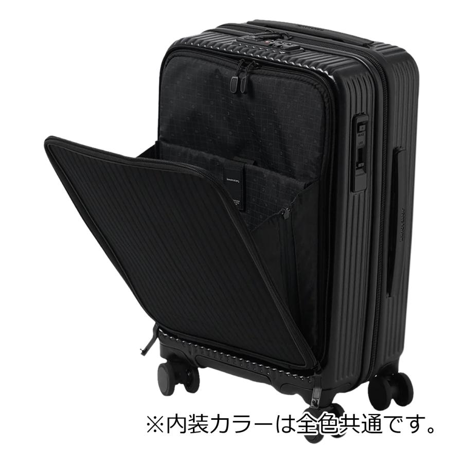 イノベーター スーツケース 38L 55cm 3.3kg キャリーケース ハードキャリー INV5EVA EVA ハイブリッド INNOVATOR TSAロック搭載 ガーメント 機内持ち込み可の画像