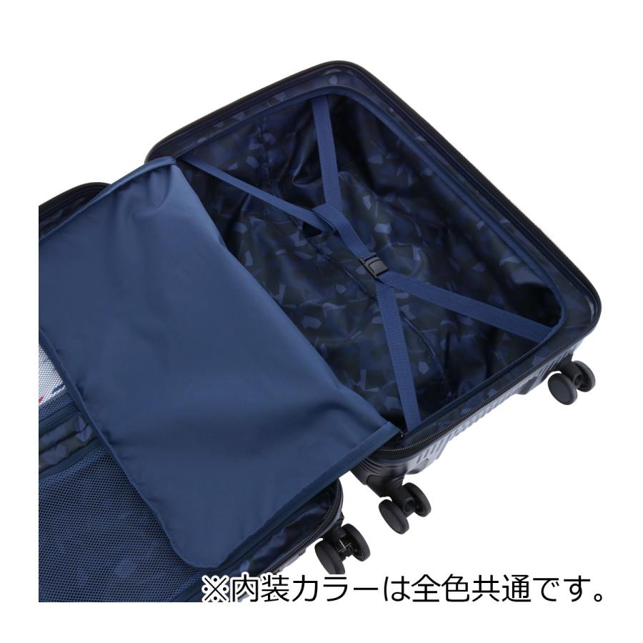 イノベーター スーツケース 2年保証 INV60 innovator EXTREME 62L Mサイズ 軽量 ジッパー キャリーケース フロントオープン キャリーバッグの画像