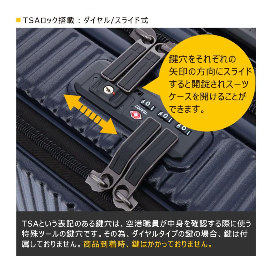 イノベーター スーツケース 2年保証 INV60 innovator EXTREME 62L Mサイズ 軽量 ジッパー キャリーケース フロントオープン キャリーバッグの画像