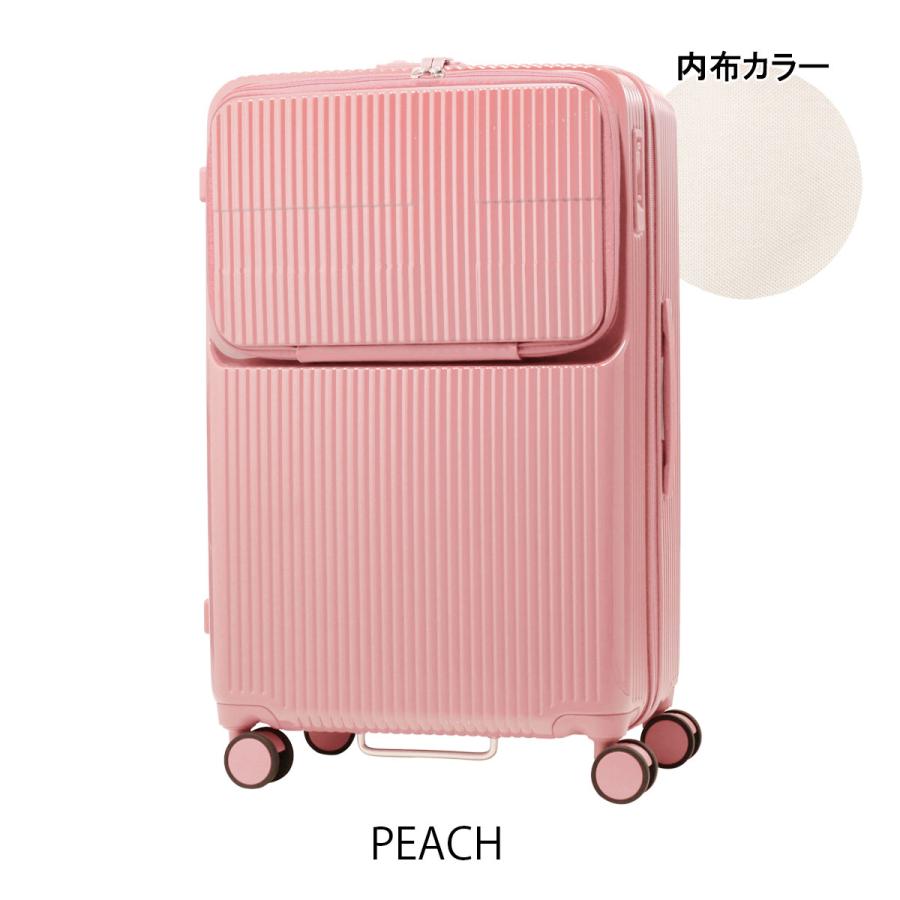 イノベーター ピンク スーツケース キャリーケース TSAロック 中型 中型ピンクキャリーケース イノベーター ピンク スーツケース