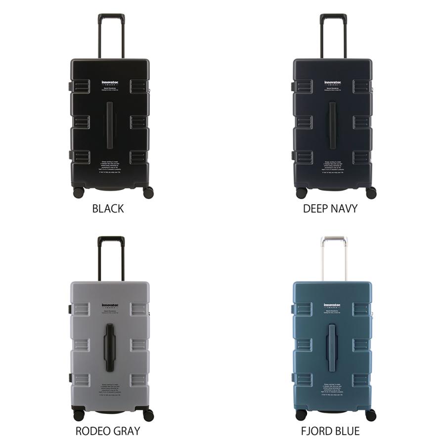 イノベーター スーツケース CARRY WAGON IW66 軽量 75L 68cm 3.7kg innovator キャリーケース キャリーバッグ TSAロック搭載 2年保証｜sacsbar｜24