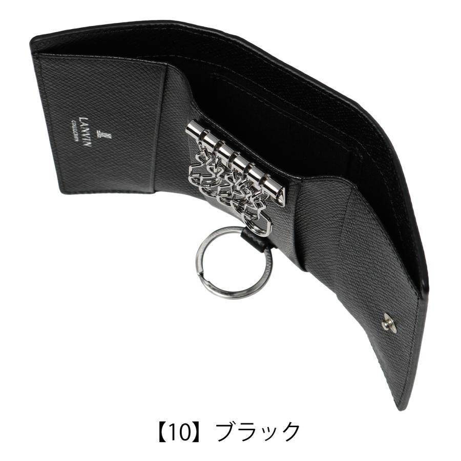 LANVIN COLLECTION ランバンコレクション キーケース 本革 ライン