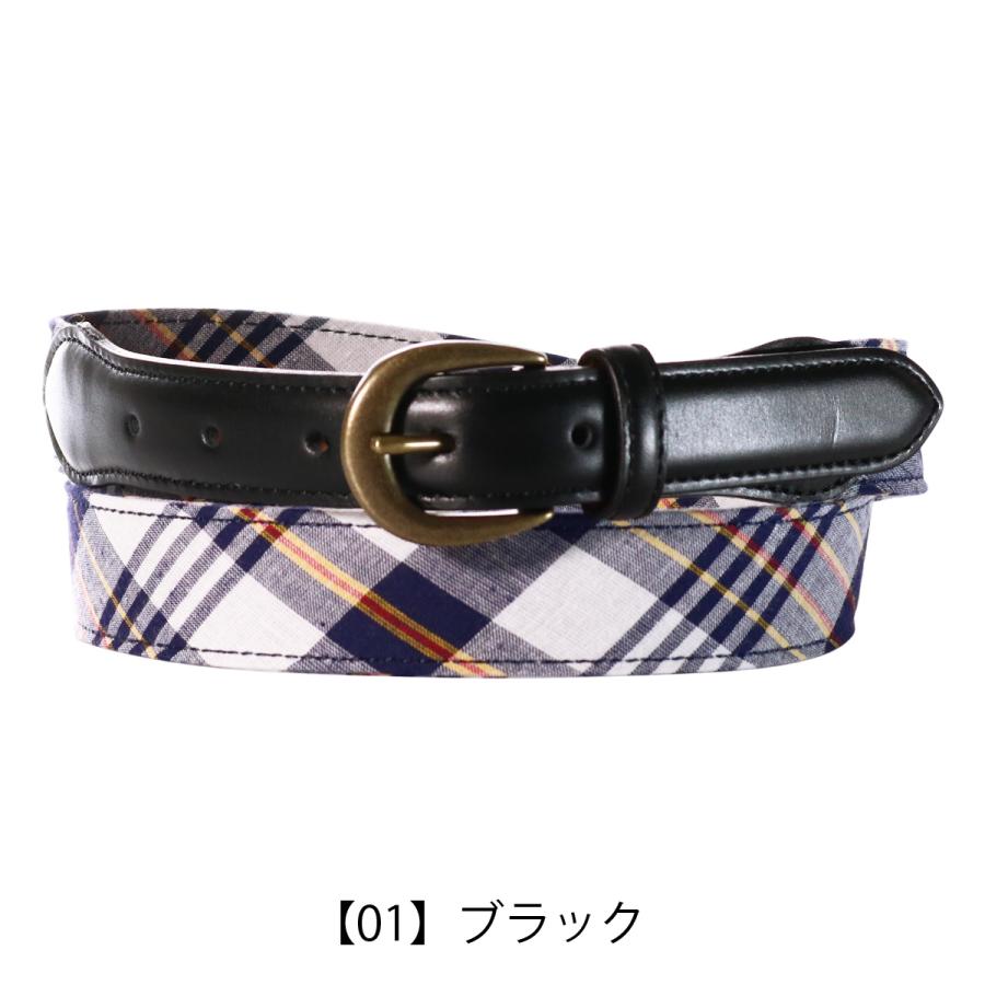 J.PRESS（J.プレス） ジェイプレス ベルト マドラスチェック メンズ