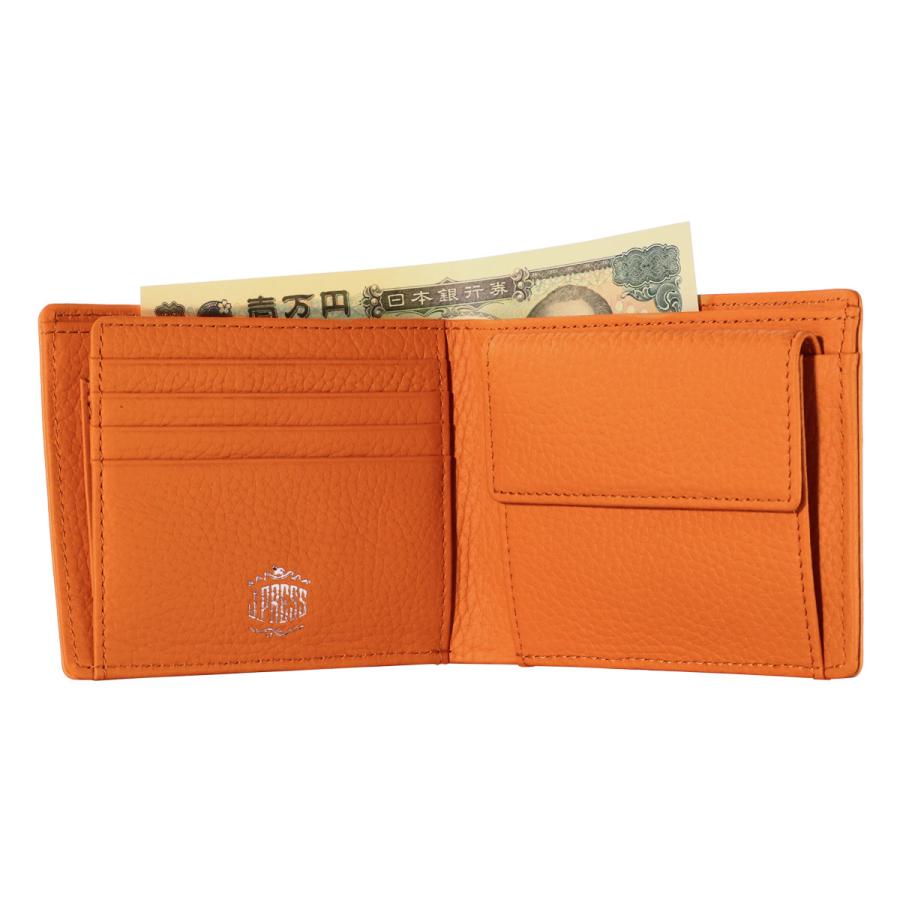 J.PRESS（J.プレス） ジェイプレス 二つ折り財布 バックブル メンズ