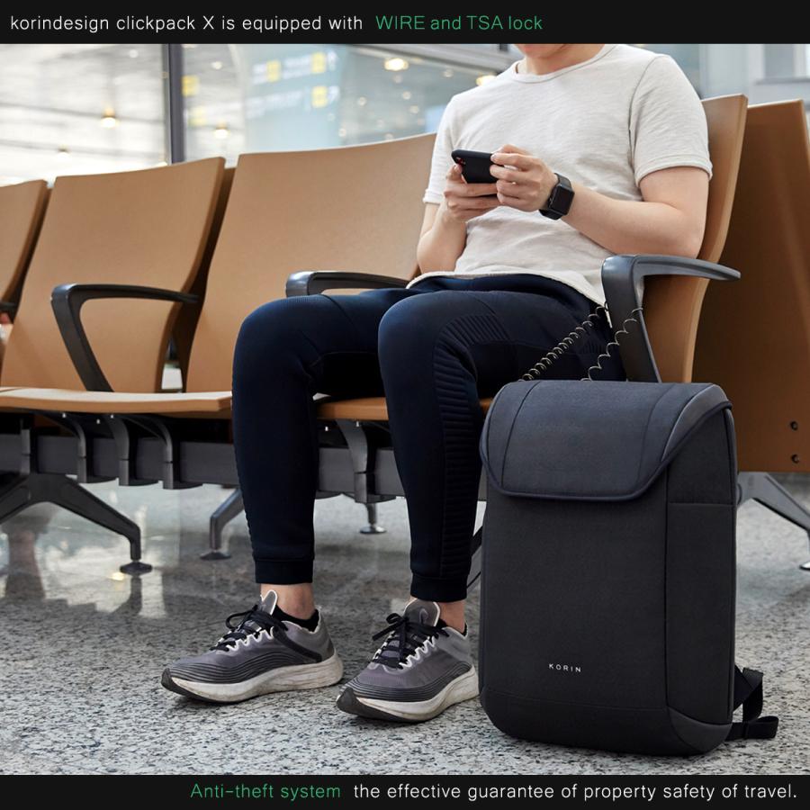 未使用級　KorinDesign ClickPackX バックパック　ブラック 楽天市場】☆10%OFFクーポン発行中！コリンデザイン リュック