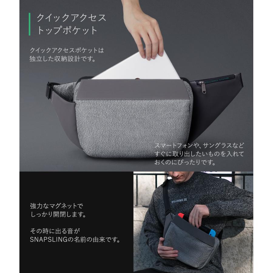 KORIN DESIGN（コリンデザイン） ボディバッグ スナップスリング
