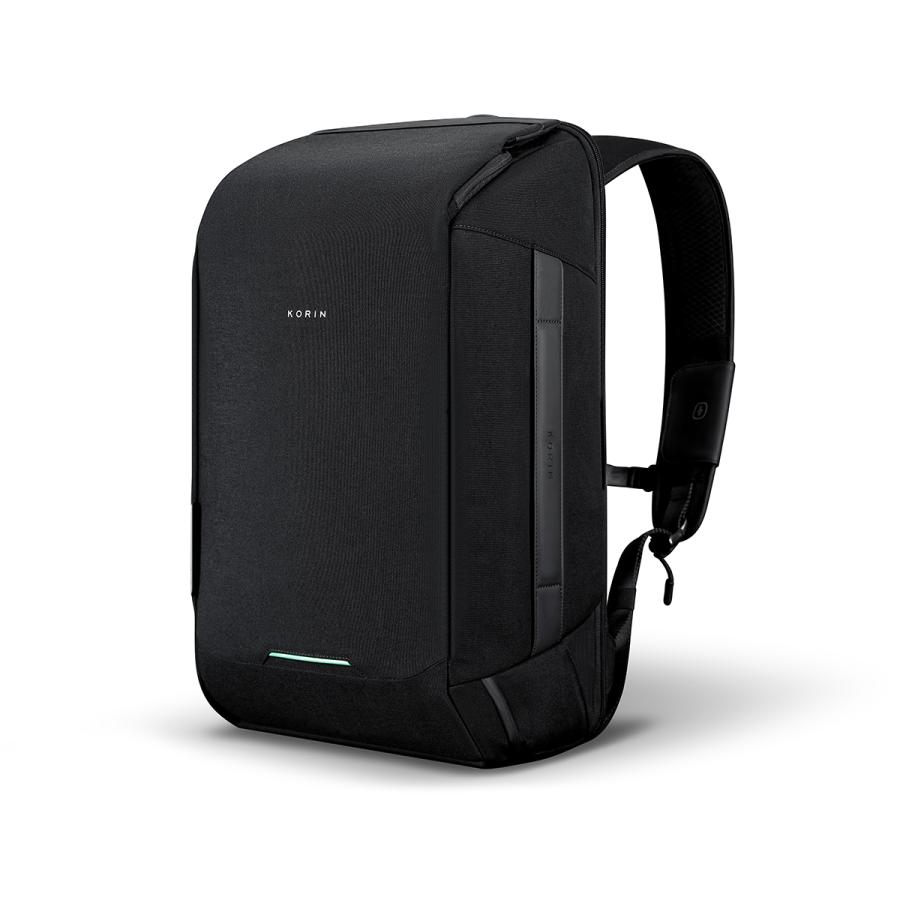 KORIN DESIGNコリンデザインブラックバックパック大容量 KORIN DESIGN（コリンデザイン） リュック メンズ レディース KORIN