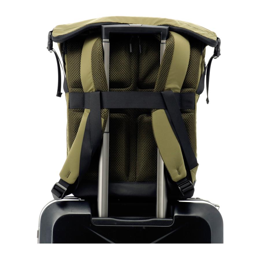 Kiefer neu キーファーノイ バックパック リュック インプレス カーキ Kiefer neu（キーファーノイ） リュック B4 インプレス カジフ メンズ