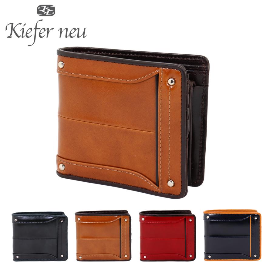 Kiefer neu（キーファーノイ） 二つ折り財布 本革 レザー チャオ
