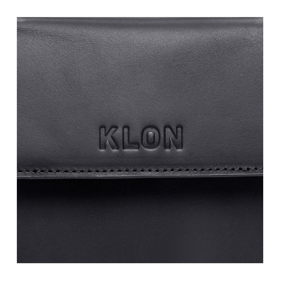 KLON ショルダーバッグ 本革 メンズ レディースクローン ミニショルダー ハンドバッグ 牛革 レザー ACTIVE LEATHER BAG -VNM- FLAP｜sacsbar｜12