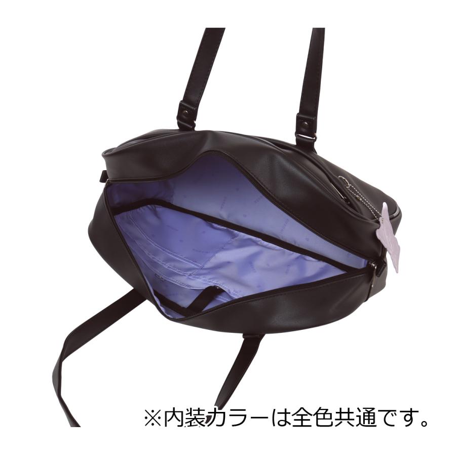 クロミ スクールバッグ A4 チャーム付 レディース Kuromi スクール