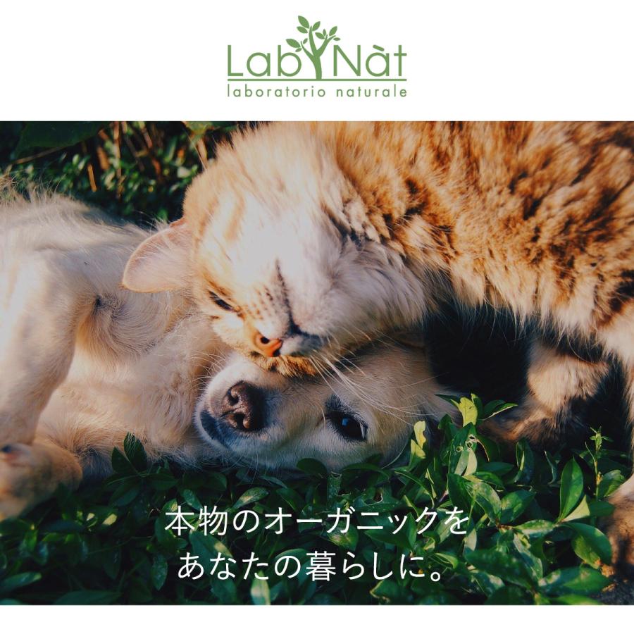 ラプナット 猫トイレ 消臭パウダー 120g Bio ZECA LabNat 消臭 オーガニック 天然 安全 安心 イタリア AIAB 無添加 猫用ケア ペット用品 ラブナット｜sacsbar｜05