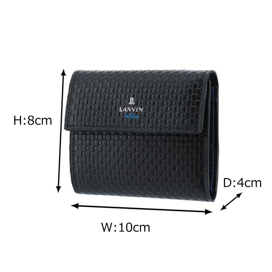 【未使用】LANVIN en Bleu　3つ折り LANVIN en Bleu 最大51% 5/11限定 ランバンオンブルー モル 三つ折り