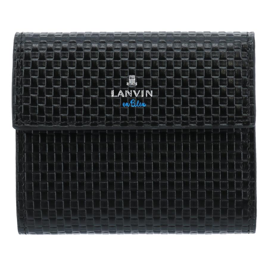 LANVIN en Bleu ランバンオンブルー 三つ折り財布 ミニ財布 エスパス