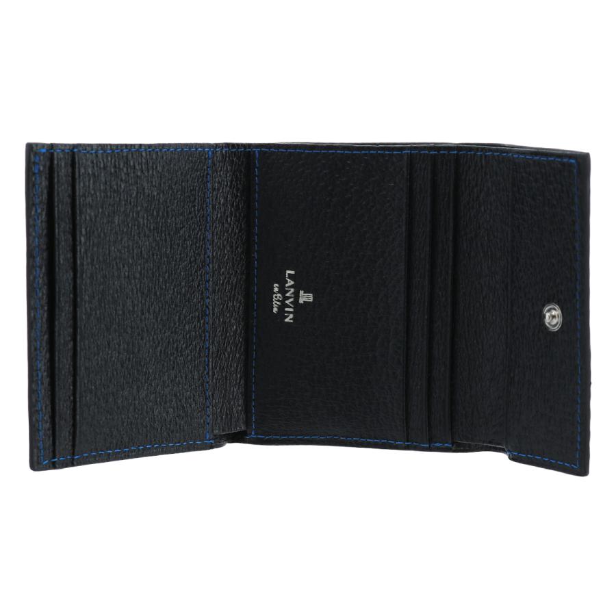 LANVIN en Bleu ランバンオンブルー 三つ折り財布 ミニ財布 エスパス