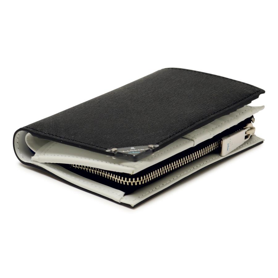 LANVIN en Bleu ランバンオンブルー 財布 二つ折り ミドル財布 本革