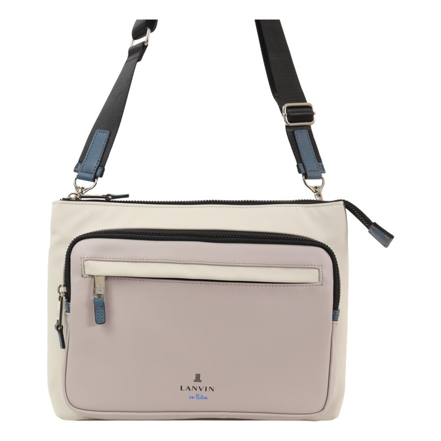 LANVIN en Bleu ランバンオンブルー ショルダーバッグ 斜め掛け 横型