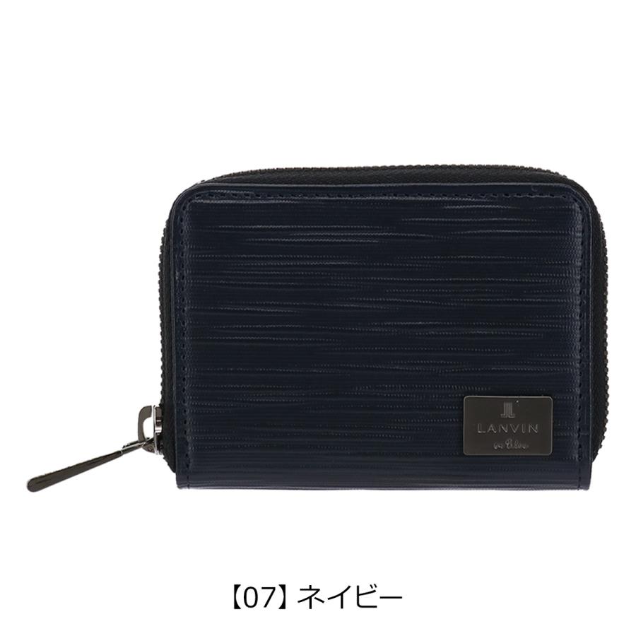 LANVIN en Bleu ランバンオンブルー 小銭入れ ラウンドファスナー