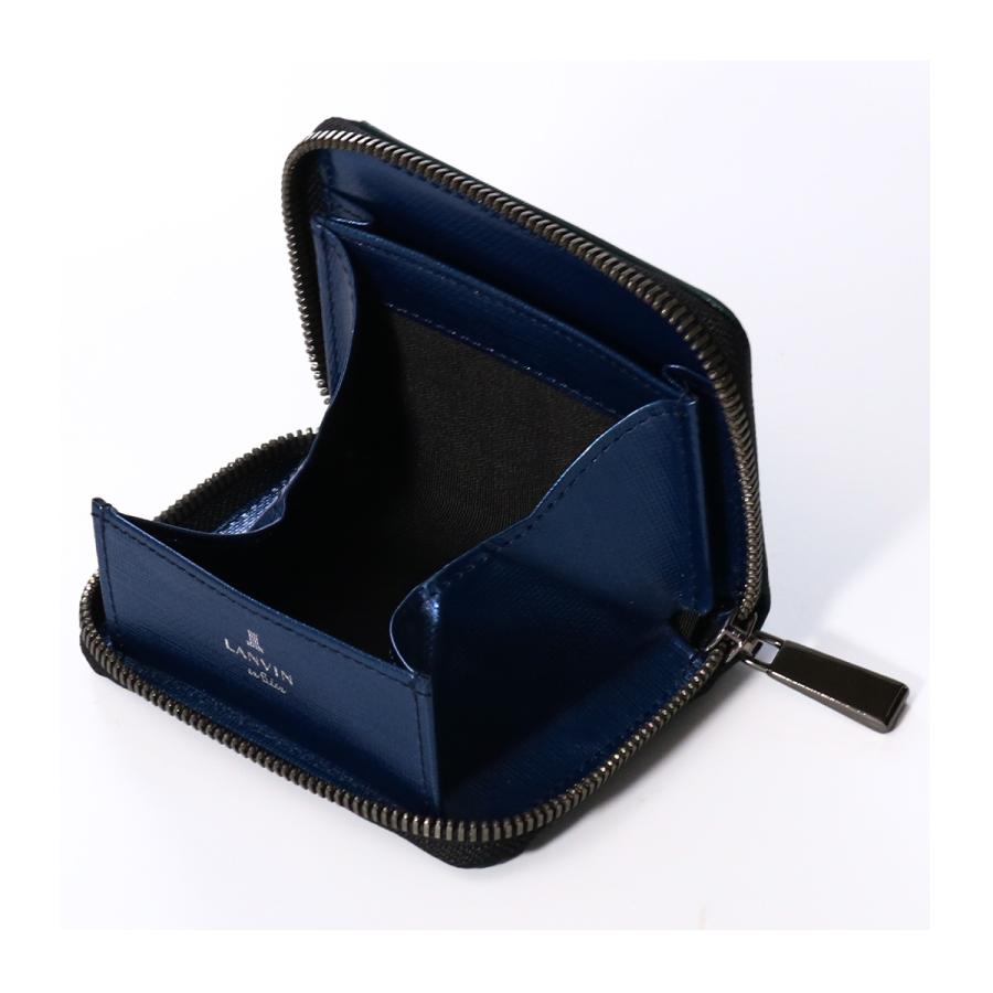 土屋鞄 ケース ネイビー レザー ナチューラ 限定カラー 小銭入れ 革 紺 LANVIN en Bleu ランバンオンブルー 小銭入れ ラウンドファスナー