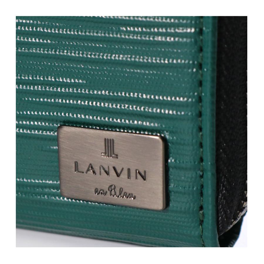 LANVIN en Bleu ランバンオンブルー 小銭入れ ラウンドファスナー