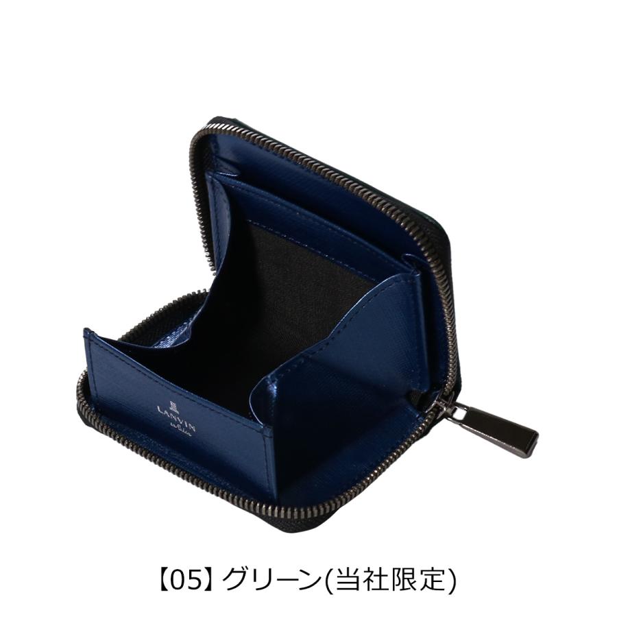 LANVIN en Bleu ランバンオンブルー 小銭入れ ラウンドファスナー