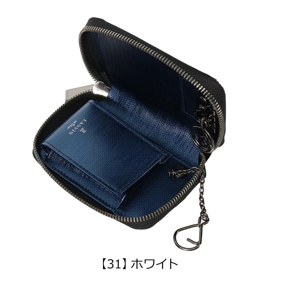 LANVIN en Bleu ランバンオンブルー キーケース ラウンドファスナー 4