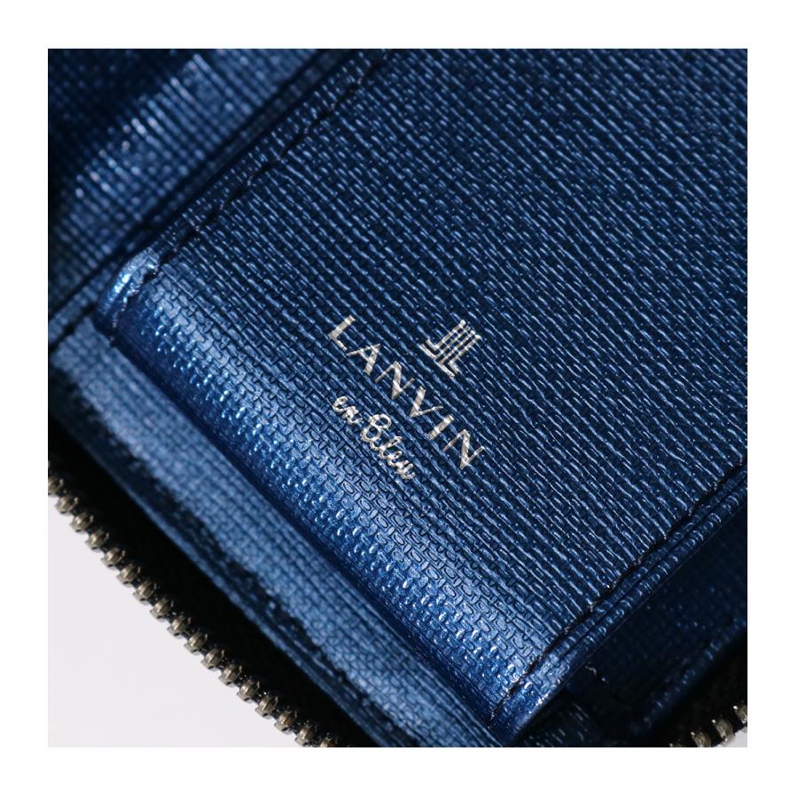LANVIN en Bleu ランバンオンブルー キーケース ラウンドファスナー 4