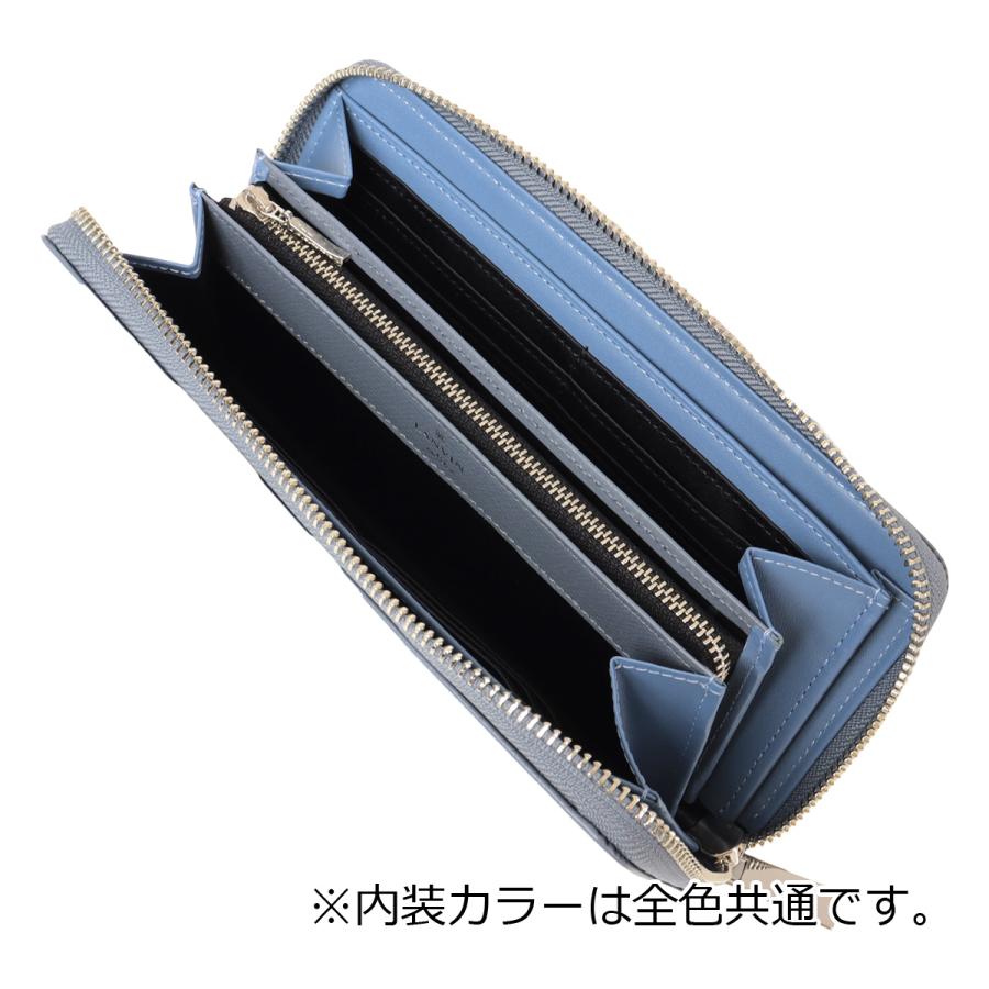 LANVIN en Bleu ランバンオンブルー ラウンドファスナー長財布 財布