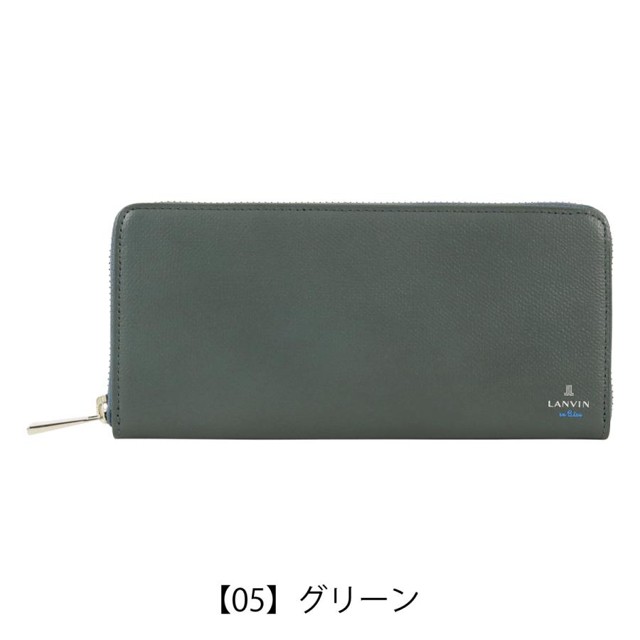 LANVIN en Bleu ランバンオンブルー ラウンドファスナー長財布 財布