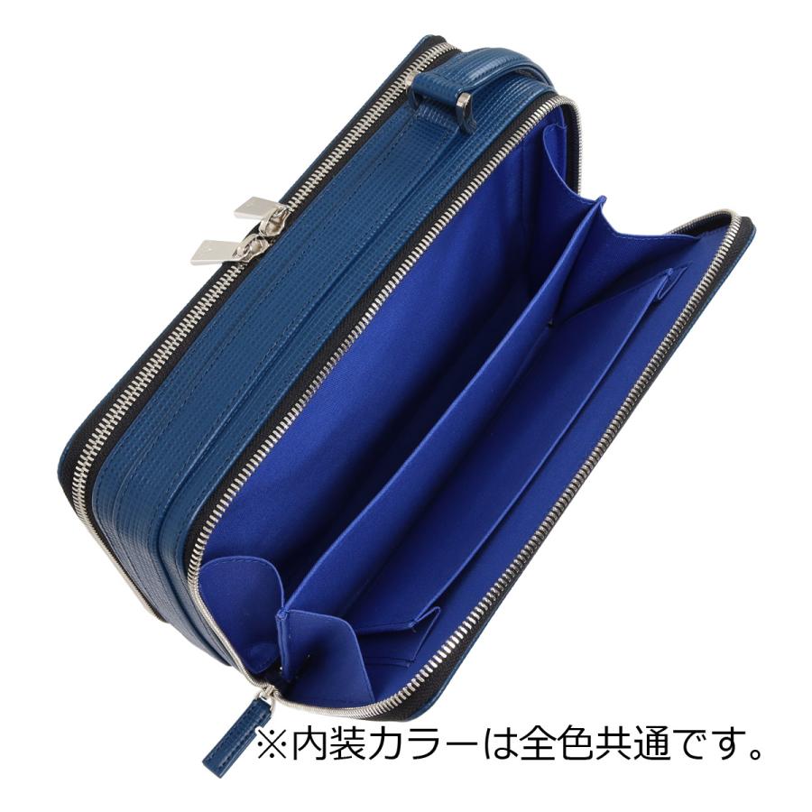 LANVIN en Bleu ランバンオンブルー クラッチバッグ ゼブダ メンズ