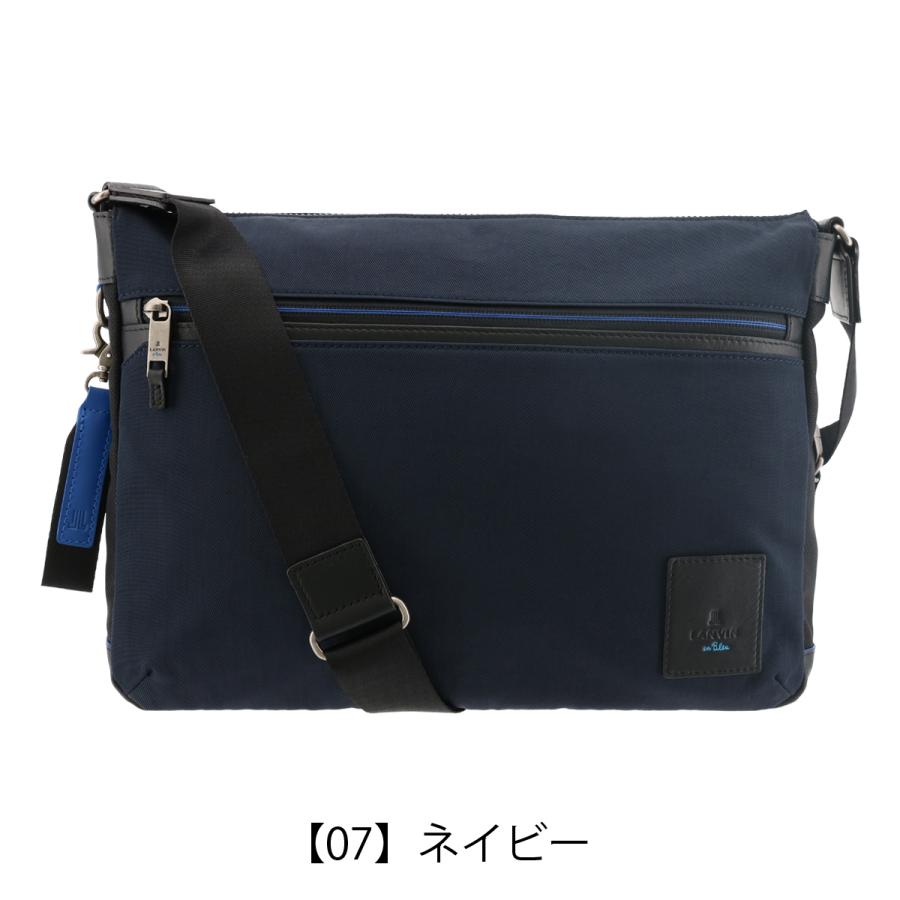LANVIN en Bleu ランバンオンブルー ショルダーバッグ A4 横型 メンズ