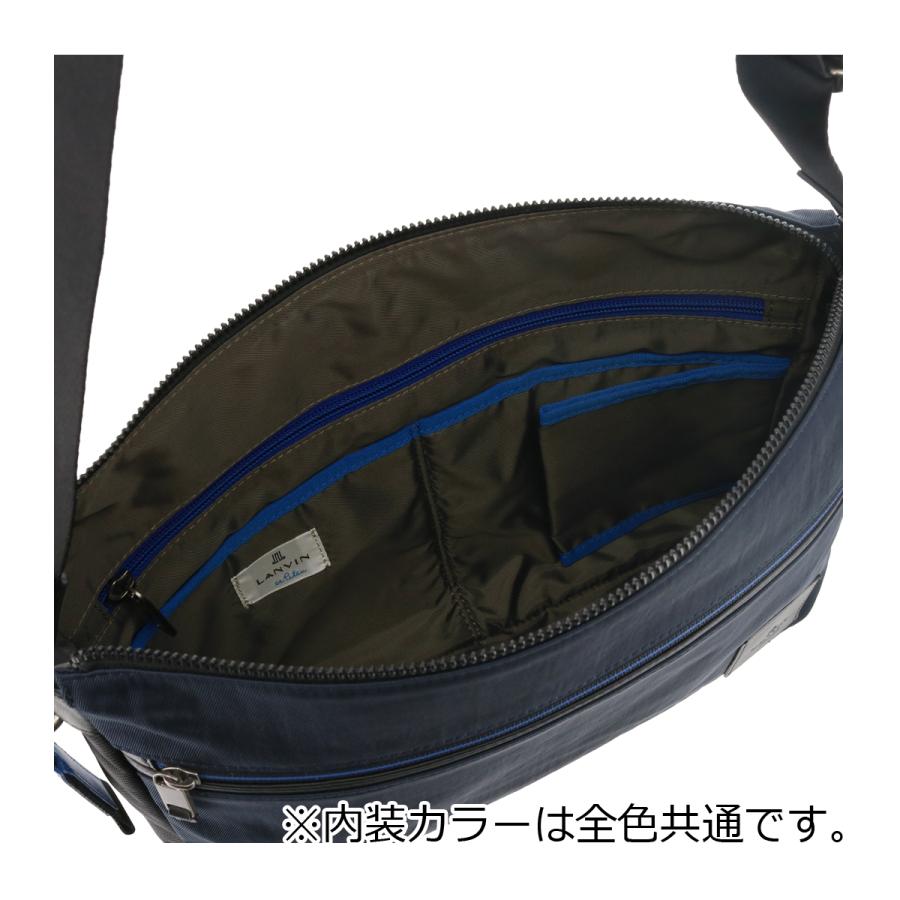 LANVIN en Bleu ランバンオンブルー ショルダーバッグ A4 横型
