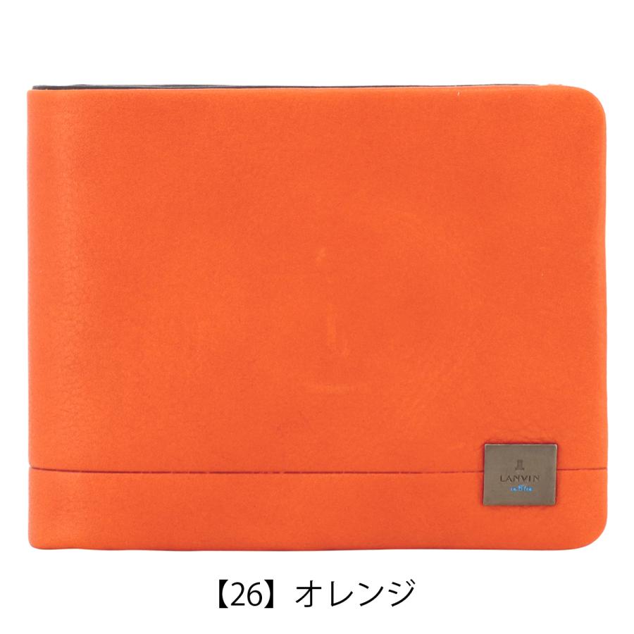 LANVIN en Bleu ランバンオンブルー 財布 二つ折り 本革 536603