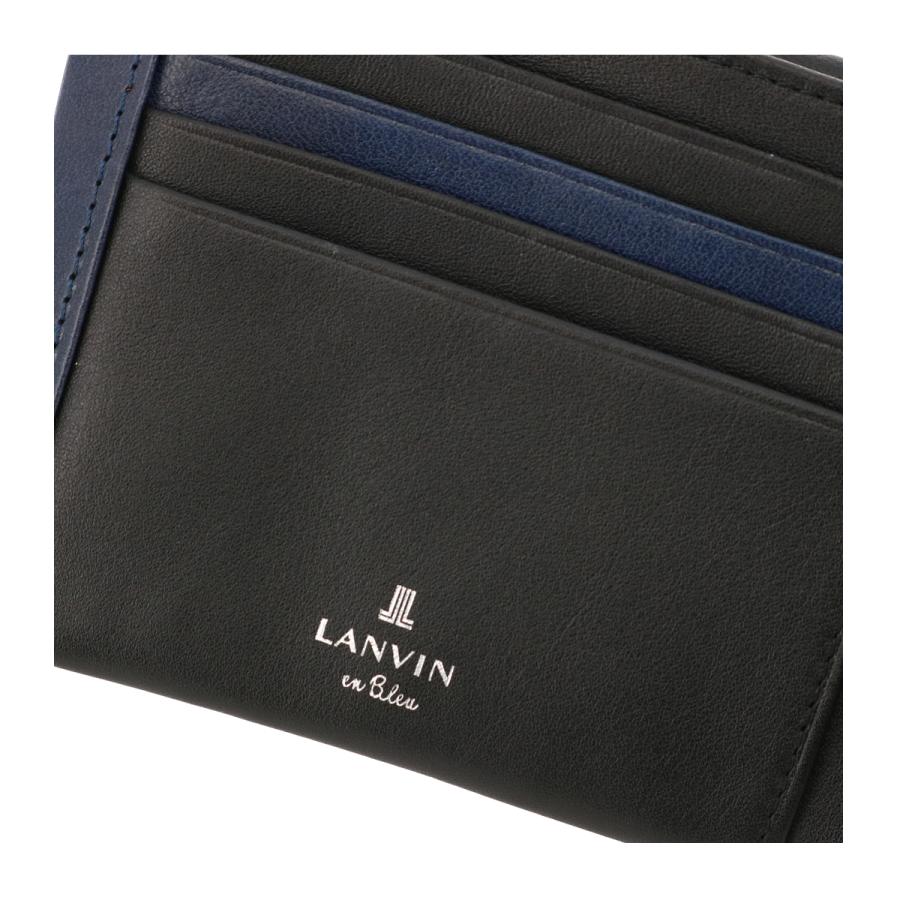 LANVIN en Bleu ランバンオンブルー 財布 二つ折り 本革 536603