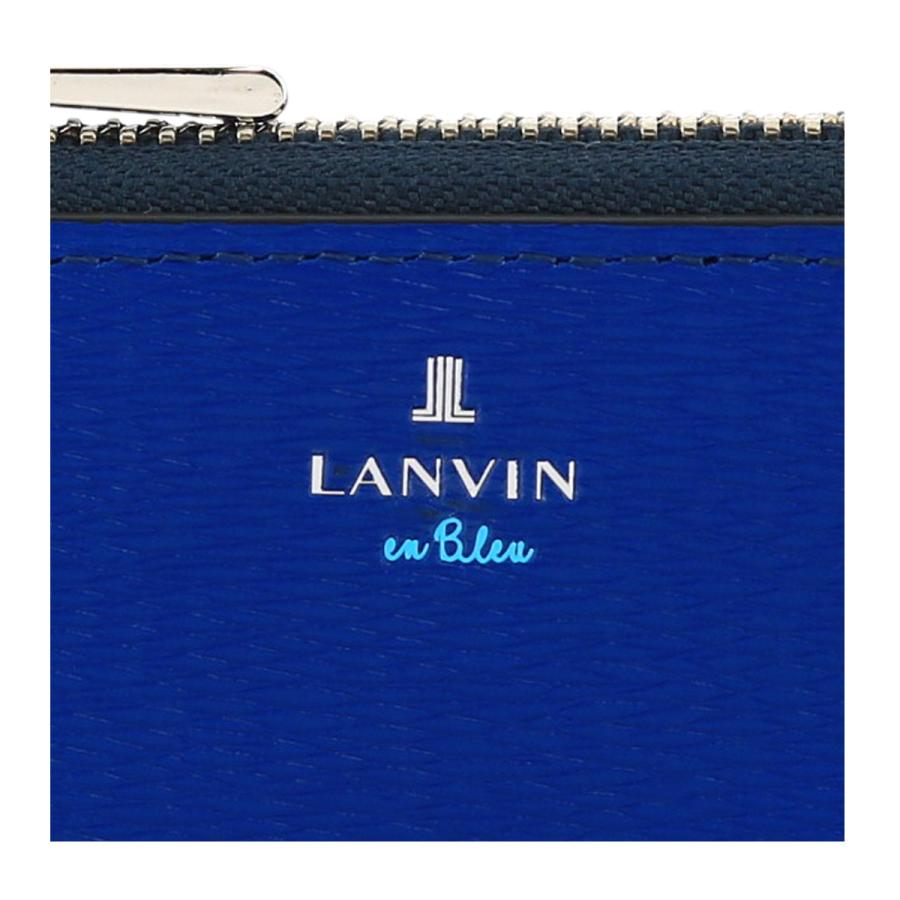 ランバンオンブルー キーケース ワグラム メンズ579602 LANVIN en Bleu L字ファスナー 本革 レザー｜sacsbar｜10