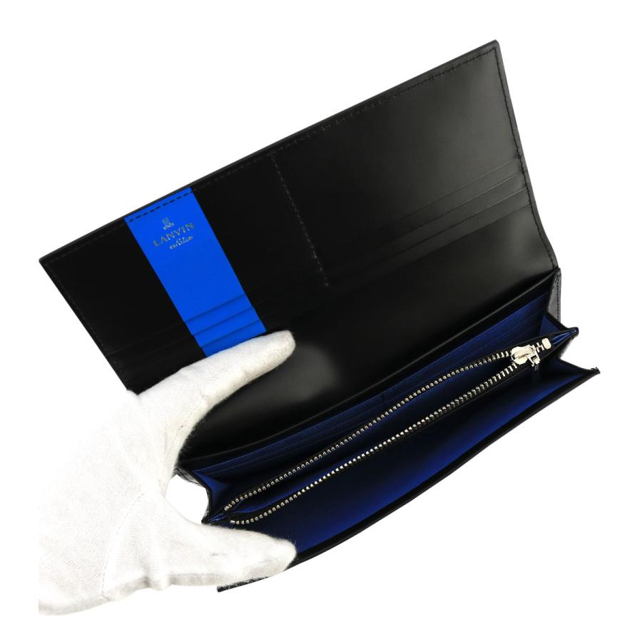 LANVIN en Bleu ランバンオンブルー 長財布 ワグラム メンズ579605 本