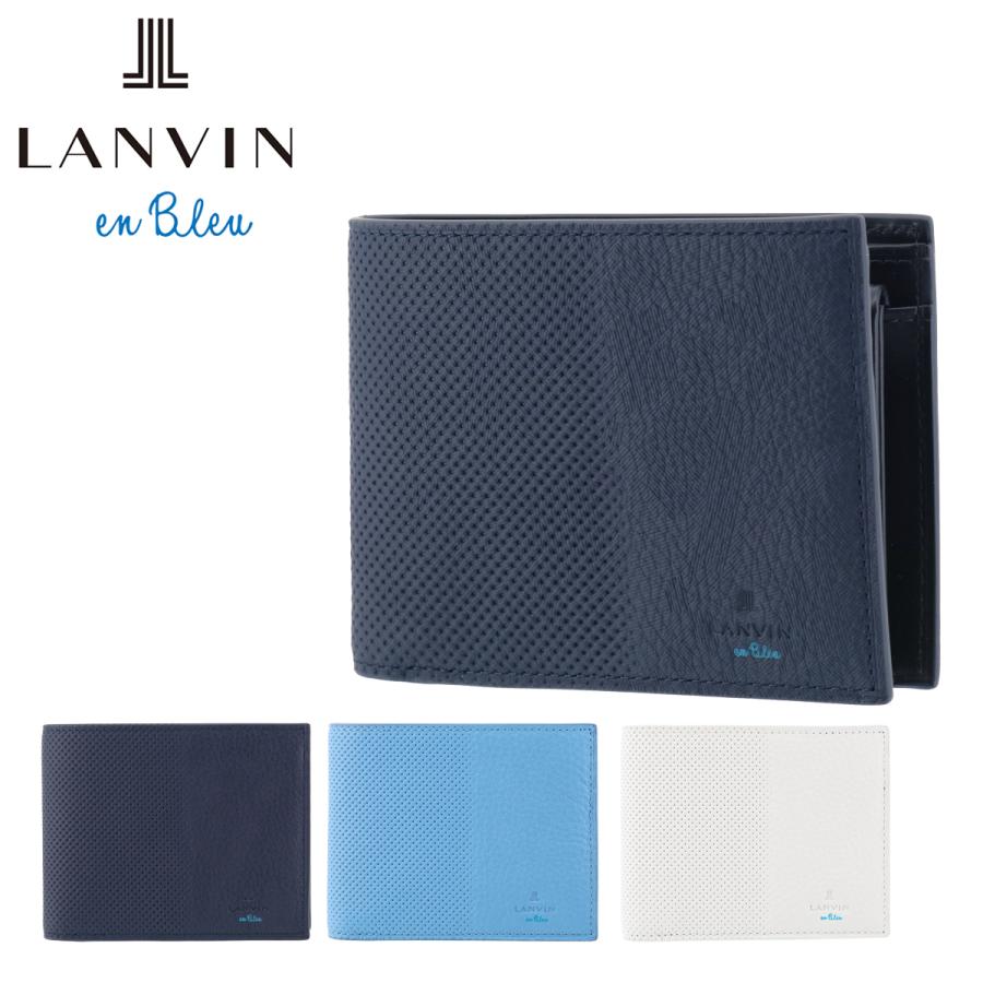 ランバンオンブルー 二つ折り財布 メンズ 本革 トニー 584604 LANVIN en Bleu | 牛革 レザー :lanvin