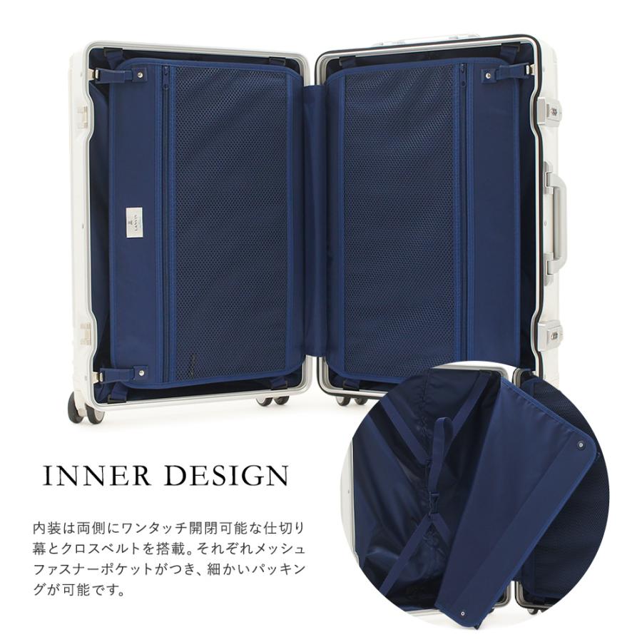 LANVIN en Bleu ランバンオンブルー スーツケース 42L 56cm 4kg LANVIN en Bleu ランバンオンブルー スーツケース 42L 56cm 4kg