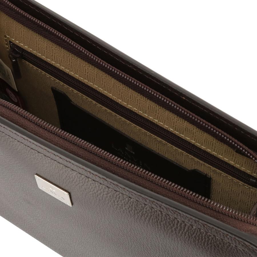 専用品 8/23 楽天市場】LANVIN COLLECTION レザーセカンドバッグ 25cm