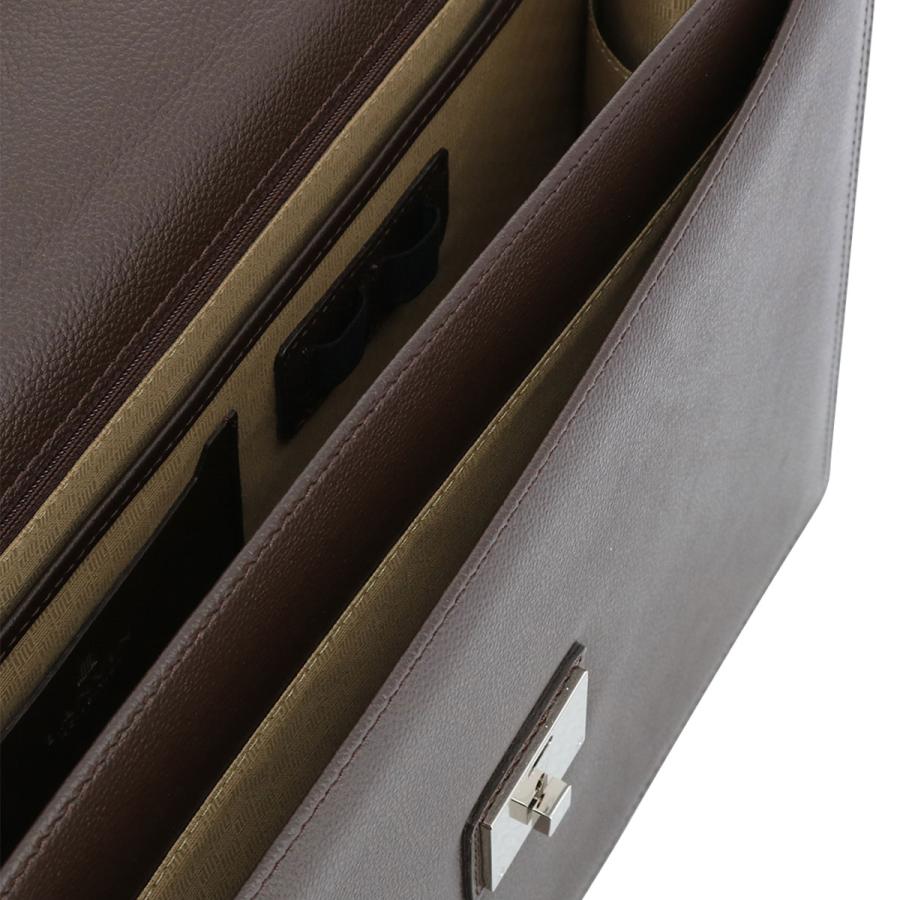 ランバンコレクション ブリーフケース 2WAY A4 鍵付 日本製 マクシム 280523 LANVIN COLLECTION ビジネスバッグ 出張 牛革 本革 レザーの画像